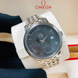 Buy Shop Omega De Ville Prestige Co-Axial Automatic Grey Dial Silver Steel Strap Watch for Men - 424.10.40.20.06.001 USA Online