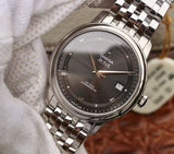 Buy Shop Omega De Ville Prestige Co-Axial Automatic Grey Dial Silver Steel Strap Watch for Men - 424.10.40.20.06.001 USA Online