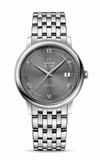 Buy Shop Omega De Ville Prestige Co-Axial Automatic Grey Dial Silver Steel Strap Watch for Men - 424.10.40.20.06.001 USA Online