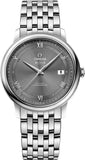 Buy Shop Omega De Ville Prestige Co-Axial Automatic Grey Dial Silver Steel Strap Watch for Men - 424.10.40.20.06.001 USA Online