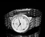 Buy Shop Omega De Ville Prestige Co Axial Automatic White Dial Silver Steel Strap Watch for Men - 424.10.40.20.02.005 USA Online