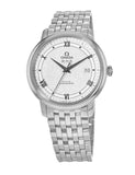 Buy Shop Omega De Ville Prestige Co Axial Automatic White Dial Silver Steel Strap Watch for Men - 424.10.40.20.02.005 USA Online