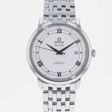 Buy Shop Omega De Ville Prestige Co Axial Automatic White Dial Silver Steel Strap Watch for Men - 424.10.40.20.02.005 USA Online