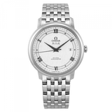 Buy Shop Omega De Ville Prestige Co Axial Automatic White Dial Silver Steel Strap Watch for Men - 424.10.40.20.02.005 USA Online