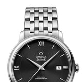 Buy Shop Omega De Ville Prestige Co-Axial Black Dial Silver Steel Strap Watch for Men - 424.10.40.20.01.001 USA Online