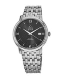 Buy Shop Omega De Ville Prestige Co-Axial Black Dial Silver Steel Strap Watch for Men - 424.10.40.20.01.001 USA Online