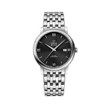 Buy Shop Omega De Ville Prestige Co-Axial Black Dial Silver Steel Strap Watch for Men - 424.10.40.20.01.001 USA Online
