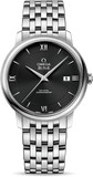 Buy Shop Omega De Ville Prestige Co-Axial Black Dial Silver Steel Strap Watch for Men - 424.10.40.20.01.001 USA Online