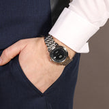 Buy Shop Omega De Ville Prestige Co-Axial Blue Dial Silver Steel Strap Watch for Men - 424.10.40.20.03.002 USA Online