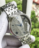 Buy Shop Omega De Ville Prestige Co-Axial Grey Dial Silver Steel Strap Watch for Men - 424.10.40.20.06.002 USA Online