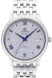 Buy Shop Omega De Ville Prestige Co-Axial Grey Dial Silver Steel Strap Watch for Men - 424.10.40.20.06.002 USA Online