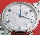Buy Shop Omega De Ville Prestige Co-Axial Rhodium Silver Dial Silver Steel Strap Watch for Men - 424.10.40.20.02.001 USA Online