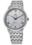 Buy Shop Omega De Ville Prestige Co-Axial Rhodium Silver Dial Silver Steel Strap Watch for Men - 424.10.40.20.02.001 USA Online