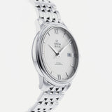 Buy Shop Omega De Ville Prestige Co-Axial Silver Dial Silver Steel Strap Watch for Men - 424.10.40.20.02.003 USA Online