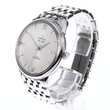 Buy Shop Omega De Ville Prestige Co-Axial Silver Dial Silver Steel Strap Watch for Men - 424.10.40.20.02.003 USA Online