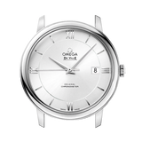 Buy Shop Omega De Ville Prestige Co-Axial Silver Dial Silver Steel Strap Watch for Men - 424.10.40.20.02.003 USA Online