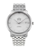 Buy Shop Omega De Ville Prestige Co-Axial Silver Dial Silver Steel Strap Watch for Men - 424.10.40.20.02.003 USA Online