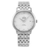 Buy Shop Omega De Ville Prestige Co-Axial Silver Dial Silver Steel Strap Watch for Men - 424.10.40.20.02.003 USA Online