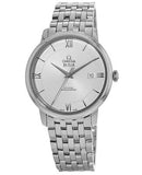 Buy Shop Omega De Ville Prestige Co-Axial Silver Dial Silver Steel Strap Watch for Men - 424.10.40.20.02.003 USA Online