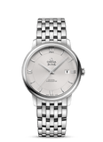 Buy Shop Omega De Ville Prestige Co-Axial Silver Dial Silver Steel Strap Watch for Men - 424.10.40.20.02.003 USA Online