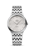 Buy Shop Omega De Ville Prestige Co-Axial Silver Dial Silver Steel Strap Watch for Men - 424.10.40.20.02.003 USA Online