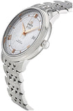 Buy Shop Omega De Ville Prestige Co Axial Silver Dial Silver Steel Strap Watch for Men - 424.10.40.20.02.004 USA Online