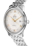 Buy Shop Omega De Ville Prestige Co Axial Silver Dial Silver Steel Strap Watch for Men - 424.10.40.20.02.004 USA Online