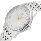 Buy Shop Omega De Ville Prestige Co Axial Silver Dial Silver Steel Strap Watch for Men - 424.10.40.20.02.004 USA Online