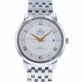 Buy Shop Omega De Ville Prestige Co Axial Silver Dial Silver Steel Strap Watch for Men - 424.10.40.20.02.004 USA Online