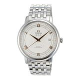 Buy Shop Omega De Ville Prestige Co Axial Silver Dial Silver Steel Strap Watch for Men - 424.10.40.20.02.004 USA Online