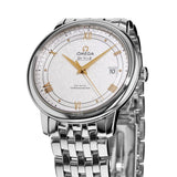 Buy Shop Omega De Ville Prestige Co Axial Silver Dial Silver Steel Strap Watch for Men - 424.10.40.20.02.004 USA Online