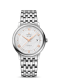 Buy Shop Omega De Ville Prestige Co Axial Silver Dial Silver Steel Strap Watch for Men - 424.10.40.20.02.004 USA Online