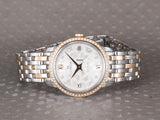 Buy Shop Omega De Ville Prestige Quartz Diamonds Silver Dial Two Tone Steel Strap Watch for Women - 424.25.27.60.52.001 USA Online