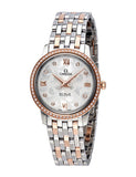 Buy Shop Omega De Ville Prestige Quartz Diamonds Silver Dial Two Tone Steel Strap Watch for Women - 424.25.27.60.52.001 USA Online
