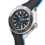 Buy Shop Omega Planet Ocean 6000M Co Axial Master Chronometer 45.5mm Blue Dial Black Rubber Strap Watch for Men - 21532462103001 USA Online
