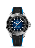 Buy Shop Omega Planet Ocean 6000M Co Axial Master Chronometer 45.5mm Blue Dial Black Rubber Strap Watch for Men - 21532462103001 USA Online