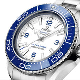 Buy Shop Omega Planet Ocean 6000M Co Axial Master Chronometer 45.5mm White Dial Silver Steel Strap Watch for Men - 21530462104001 USA Online