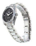 Buy Shop Omega Seamaster Aqua Terra Quartz Diamond Black Dial Silver Steel Strap Watch for Women - 220.10.28.60.51.001 USA Online