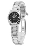 Buy Shop Omega Seamaster Aqua Terra Quartz Diamond Black Dial Silver Steel Strap Watch for Women - 220.10.28.60.51.001 USA Online