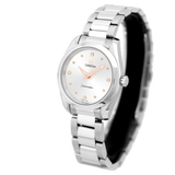 Buy Shop Omega Seamaster Aqua Terra Quartz Diamond Silver Dial Silver Steel Strap Watch for Women - 220.10.28.60.54.001 USA Online