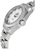 Buy Shop Omega Seamaster Aqua Terra Quartz Diamonds Mother of Pearl Dial Silver Steel Strap Watch for Women - 220.10.28.60.55.001 USA Online