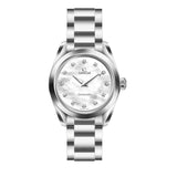 Buy Shop Omega Seamaster Aqua Terra Quartz Diamonds Mother of Pearl Dial Silver Steel Strap Watch for Women - 220.10.28.60.55.001 USA Online