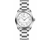 Buy Shop Omega Seamaster Aqua Terra Quartz Diamonds Mother of Pearl Dial Silver Steel Strap Watch for Women - 220.10.28.60.55.001 USA Online
