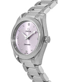 Buy Shop Omega Seamaster Aqua Terra Quartz Purple Dial Silver Steel Strap Watch for Women - 220.10.28.60.60.001 USA Online