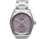 Buy Shop Omega Seamaster Aqua Terra Quartz Purple Dial Silver Steel Strap Watch for Women - 220.10.28.60.60.001 USA Online