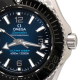 Buy Shop Omega Seamaster Planet Ocean 6000M Co Axial Master Chronometer Blue Dial Silver Steel Strap Watch for Men - 21530462103001 USA Online