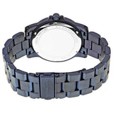 Buy Shop Michael Kors Paxton Quartz Blue Dial Blue Steel Strap Watch For Men - MK8533 USA Online