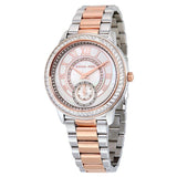 Buy Shop Michael Kors Madelyn Silver Dial Two Tone Steel Strap Watch for Women - MK6288 USA Online