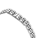 Buy Shop Emporio Armani Gianni T Bar Quartz Silver Dial Silver Steel Strap Watch For Women - AR1935 USA Online