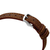 Buy Shop Coach Delancey Slim Cream Dial Brown Leather Strap Watch For Women - 14502789 USA Online